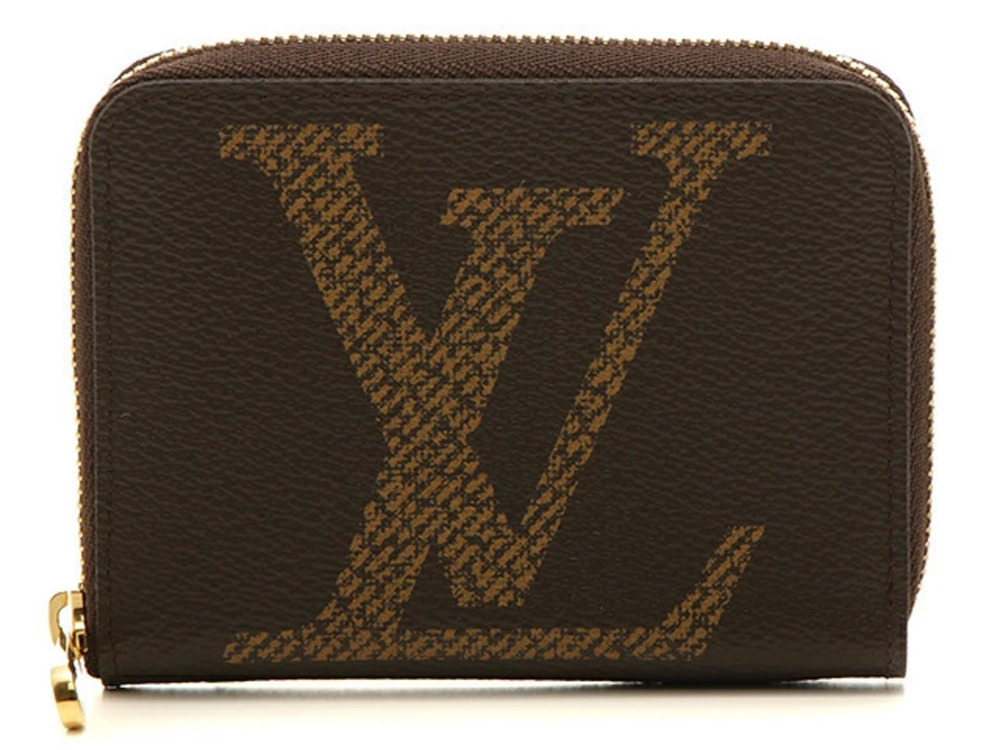 LOUIS VUITTON Zippy Wallet Coin Monogram Giant
